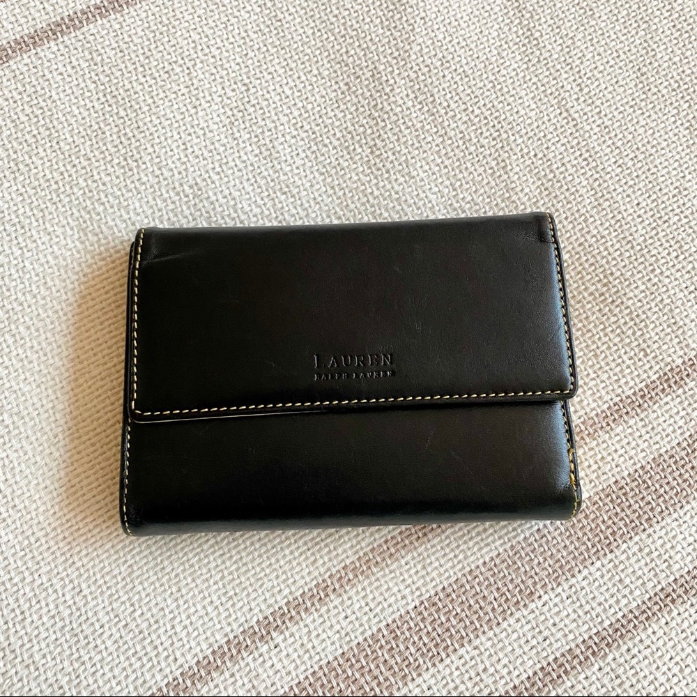 Ralph Lauren Black Leather Wallet